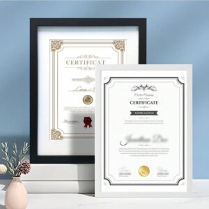 A4 document frame